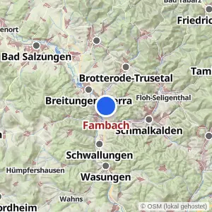 Kartenvorschau Fambach