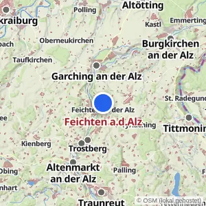 Kartenvorschau Feichten a.d.Alz