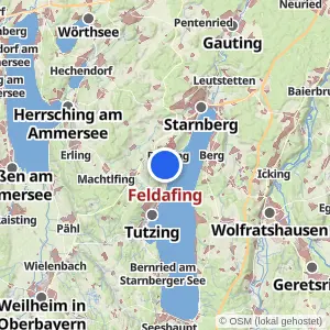 Kartenvorschau Feldafing