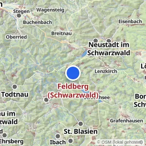 Kartenvorschau Feldberg (Schwarzwald)