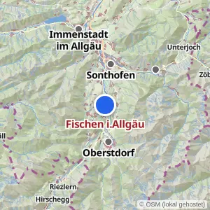 Kartenvorschau Fischen i.Allgäu