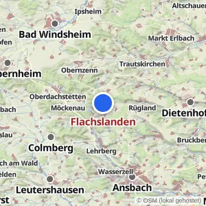 Kartenvorschau Flachslanden