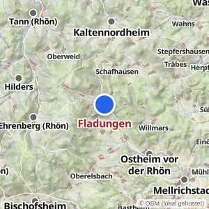 Kartenvorschau Fladungen