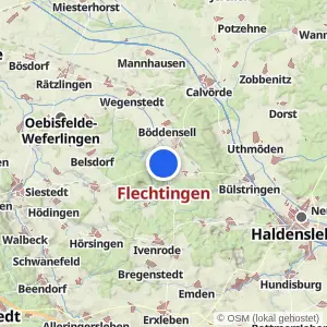 Kartenvorschau Flechtingen