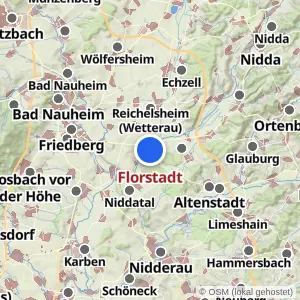 Kartenvorschau Florstadt