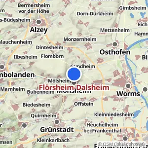 Kartenvorschau Flörsheim-Dalsheim