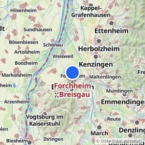 Kartenvorschau Forchheim - Breisgau