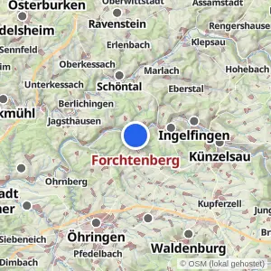Kartenvorschau Forchtenberg