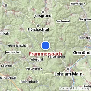 Kartenvorschau Frammersbach