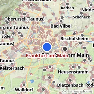 Kartenvorschau Frankfurt am Main