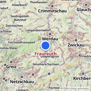 Kartenvorschau Fraureuth