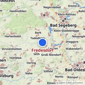 Kartenvorschau Fredesdorf