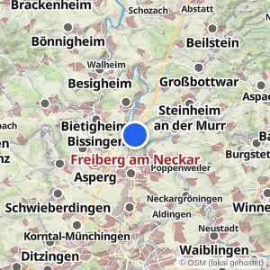 Kartenvorschau Freiberg am Neckar