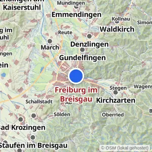 Kartenvorschau Freiburg im Breisgau