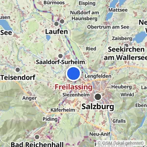 Kartenvorschau Freilassing