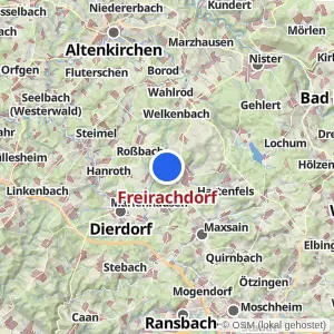 Kartenvorschau Freirachdorf