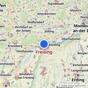 Kartenvorschau Freising