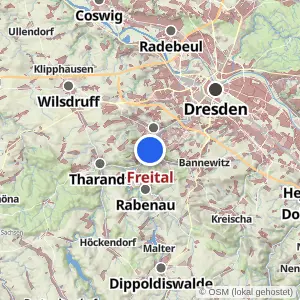 Kartenvorschau Freital