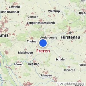 Kartenvorschau Freren