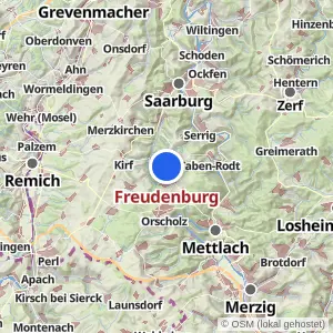 Kartenvorschau Freudenburg