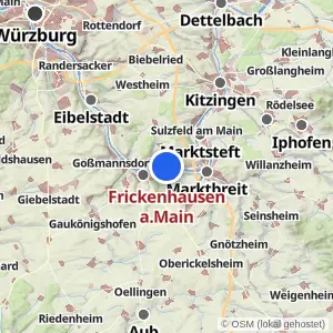 Kartenvorschau Frickenhausen a.Main