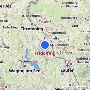 Kartenvorschau Fridolfing