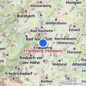 Kartenvorschau Friedberg (Hessen)
