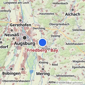 Kartenvorschau Friedberg - Bay