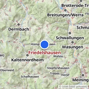 Kartenvorschau Friedelshausen