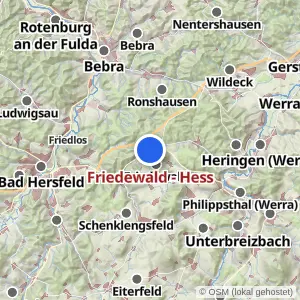Kartenvorschau Friedewald - Hess