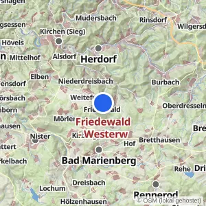 Kartenvorschau Friedewald - Westerw