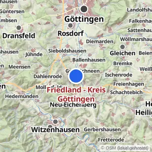 Kartenvorschau Friedland - Kreis Göttingen