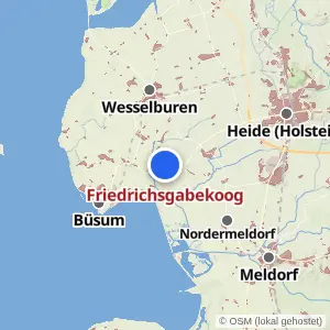 Kartenvorschau Friedrichsgabekoog