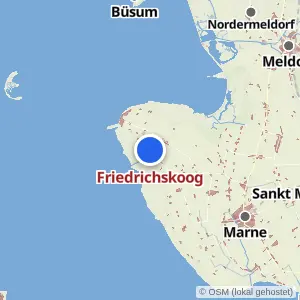 Kartenvorschau Friedrichskoog