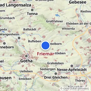 Kartenvorschau Friemar