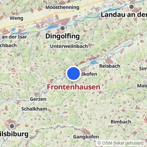 Kartenvorschau Frontenhausen