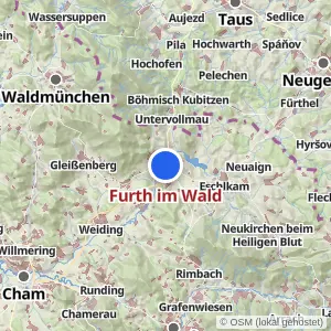 Kartenvorschau Furth im Wald