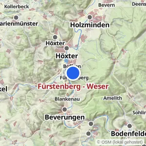 Kartenvorschau Fürstenberg - Weser