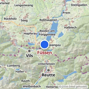 Kartenvorschau Füssen