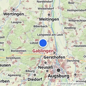 Kartenvorschau Gablingen