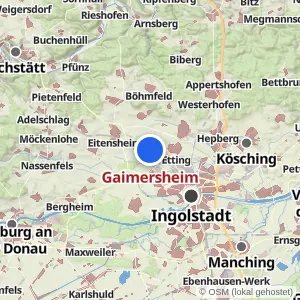 Kartenvorschau Gaimersheim