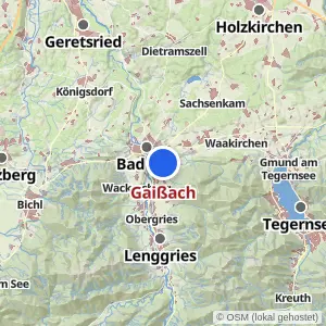 Kartenvorschau Gaißach