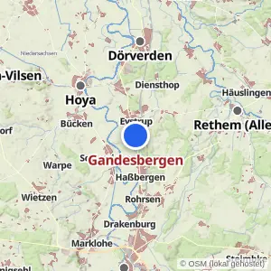 Kartenvorschau Gandesbergen