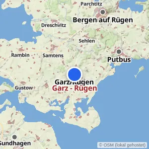 Kartenvorschau Garz - Rügen