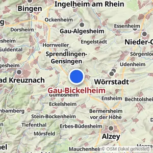 Kartenvorschau Gau-Bickelheim