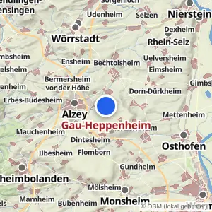 Kartenvorschau Gau-Heppenheim