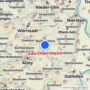 Kartenvorschau Gau-Odernheim