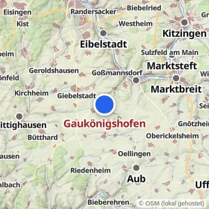 Kartenvorschau Gaukönigshofen