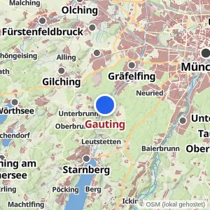 Kartenvorschau Gauting