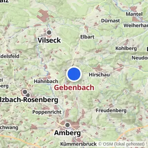 Kartenvorschau Gebenbach